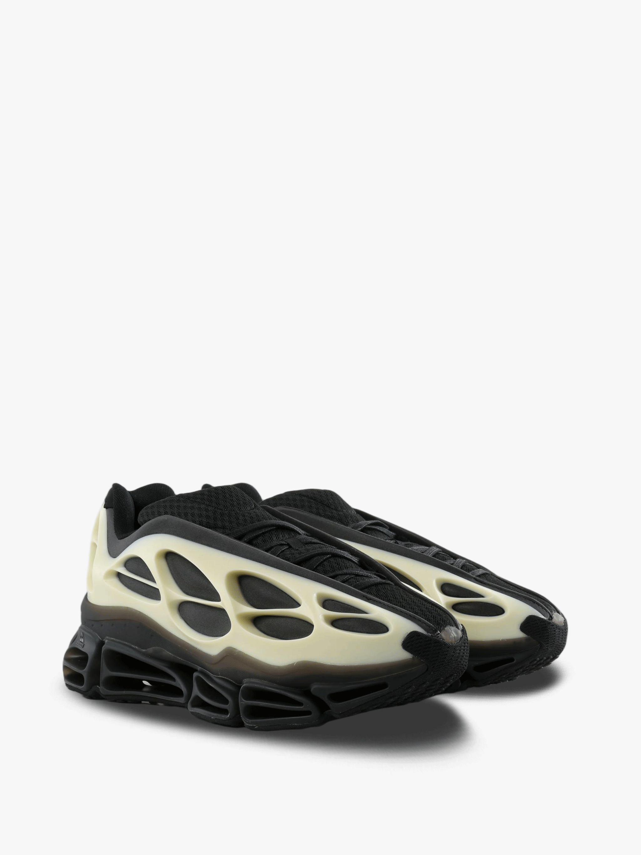 Black shoes, side view