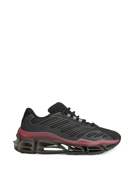 Black shoes, side view