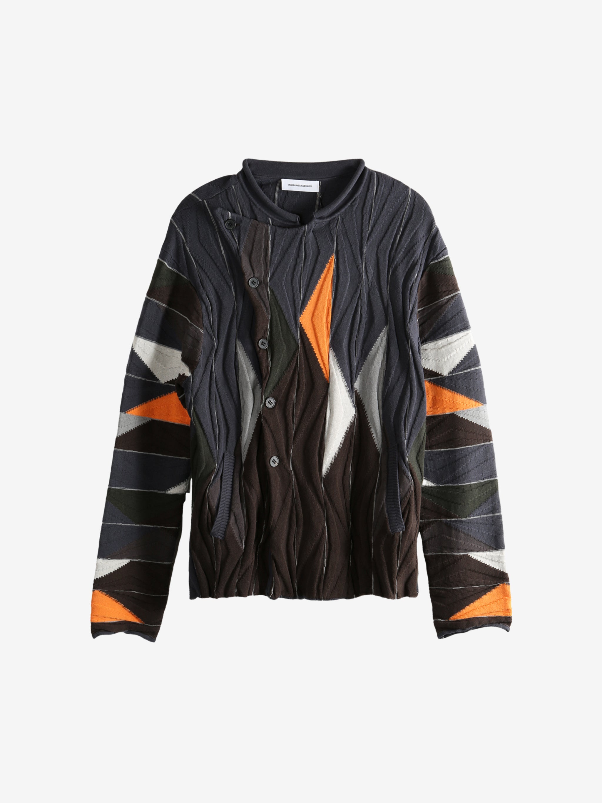 Brown top, front view