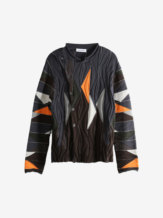 Brown top, front view