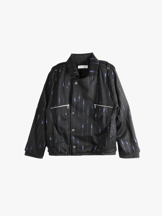 Black jacket, front view