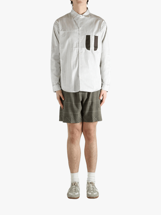 White shirt, full body view