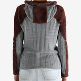 Grey shirt worn by a person, showing the shirt's fit