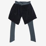 Navy trouser, front view