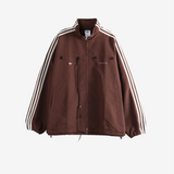 Brown jacket, front view