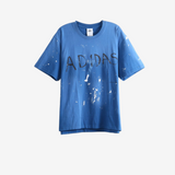 Blue t-shirt, front view