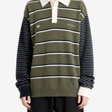 Green t-shirt, full body view