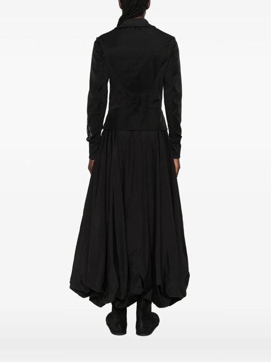 Black top, full body view
