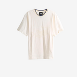 White t-shirt, front view
