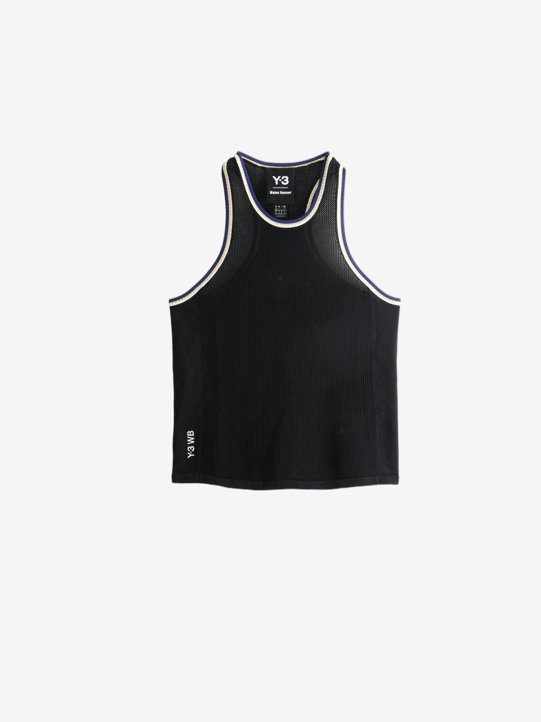 Black top, front view
