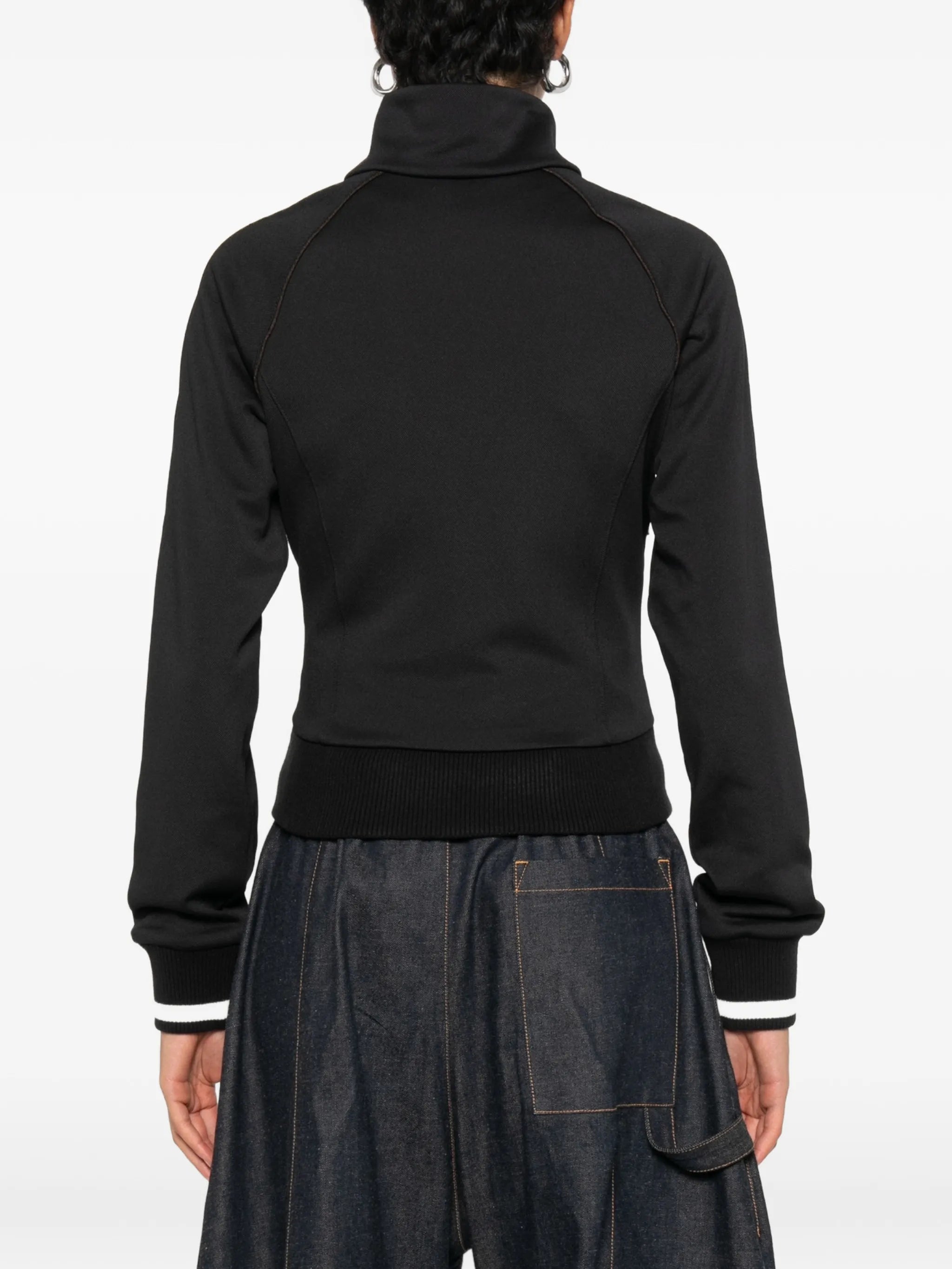 Black jacket, full body view