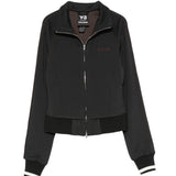 Black jacket, front view