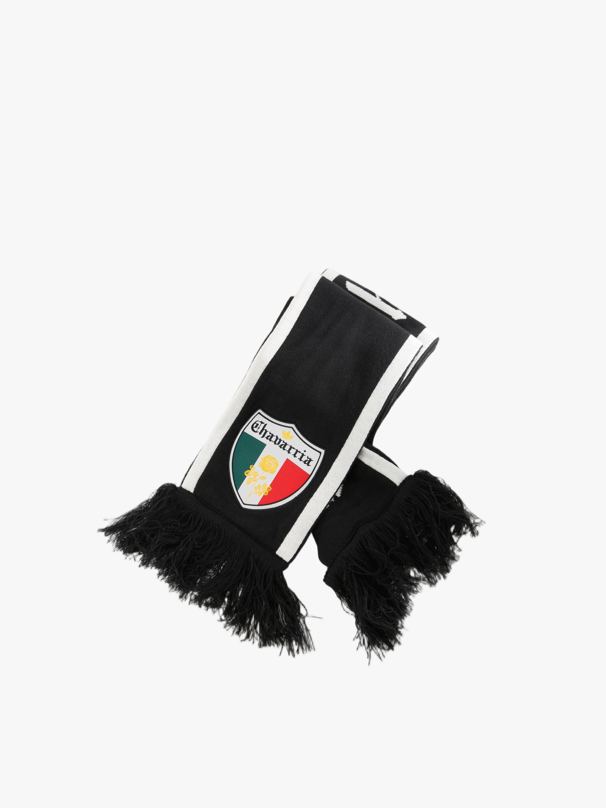 Black scarf, front view