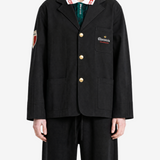 Black jacket, full body view