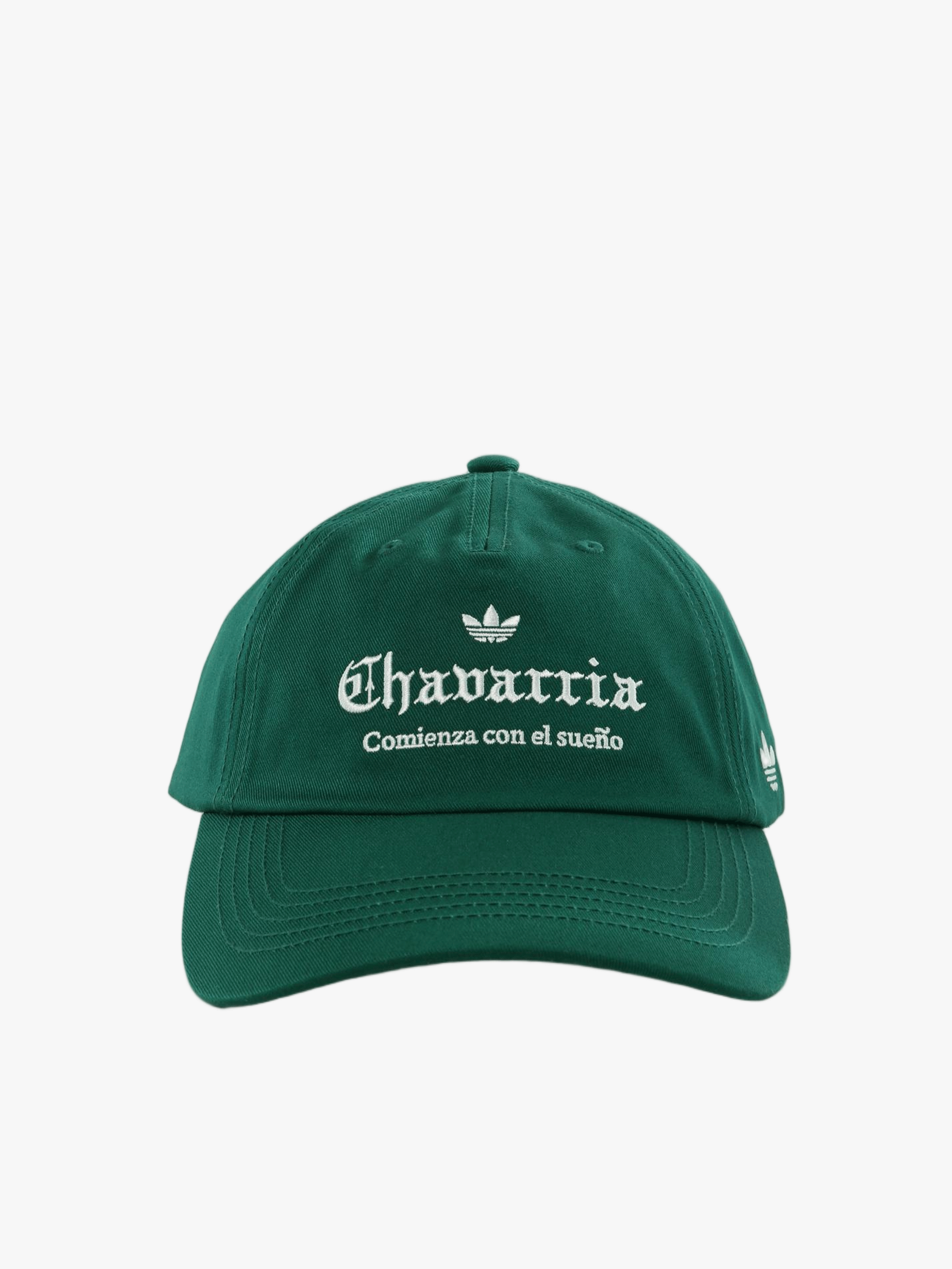 Green hat, front view