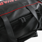 Close up of Black bag, showing detail