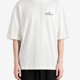 White t-shirt, full body view