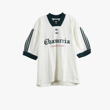 White t-shirt, front view