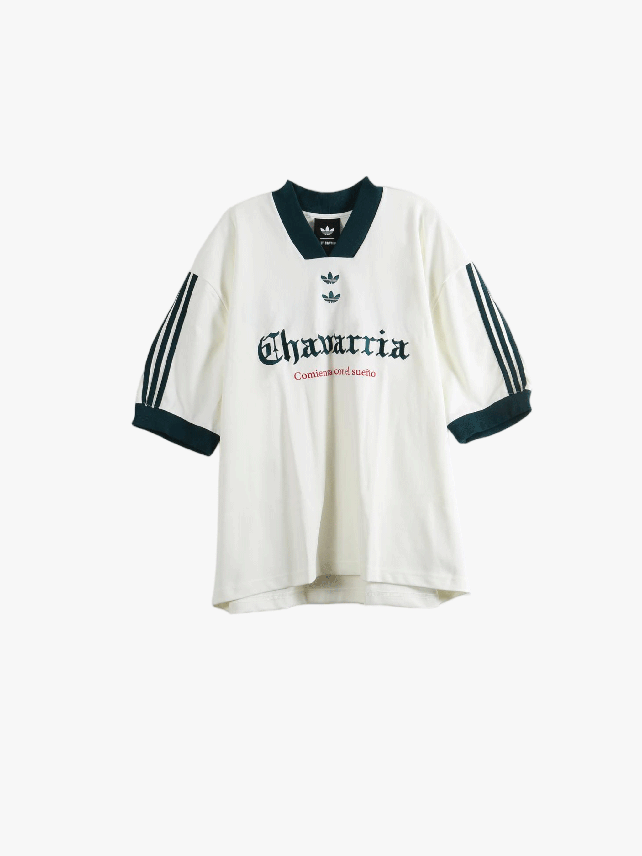 White t-shirt, front view