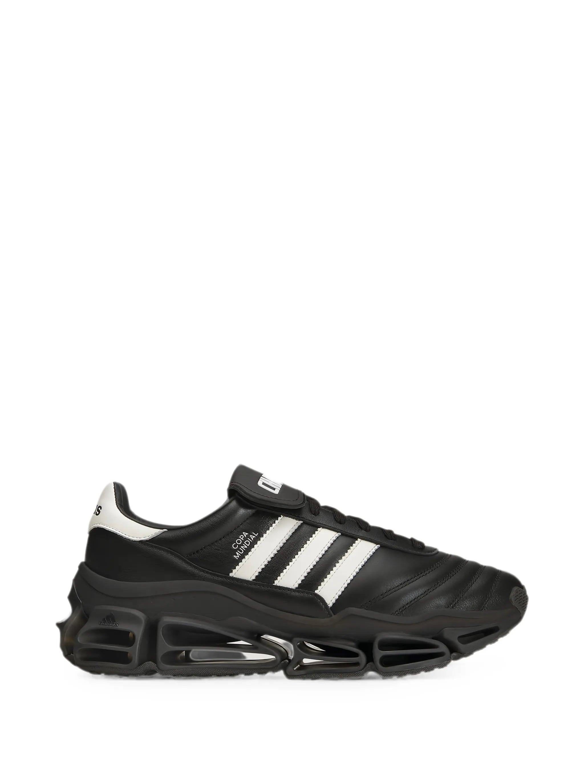 Black shoes, side view