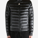 Black Jacket worn by a person, showing the Jacket fit