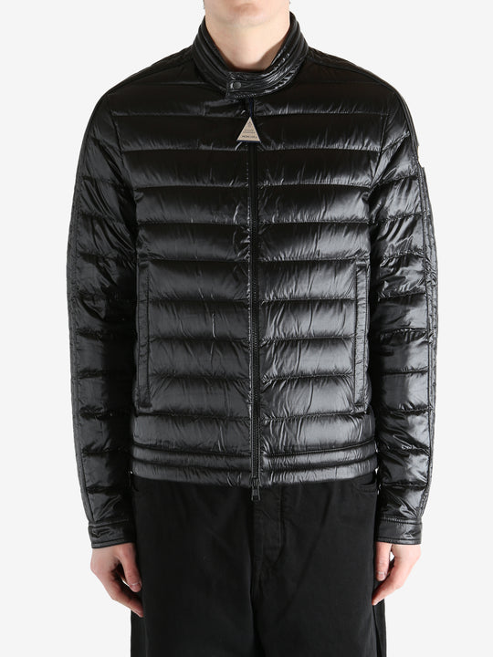 Black Jacket worn by a person, showing the Jacket fit