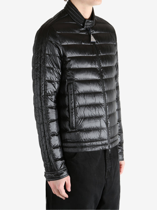 Black Jacket worn by a person, showing the Jacket fit