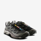 Grey sneakers, side view