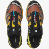 Yellow sneakers, top view