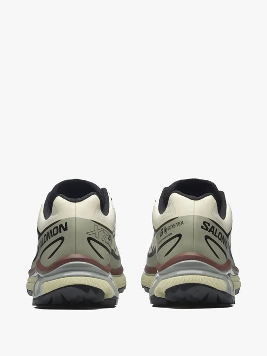 Green sneaker, back view