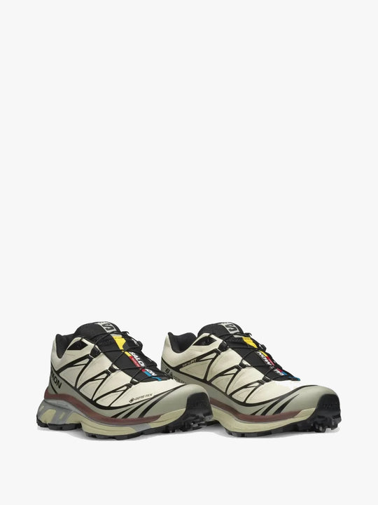 Green sneaker, side view