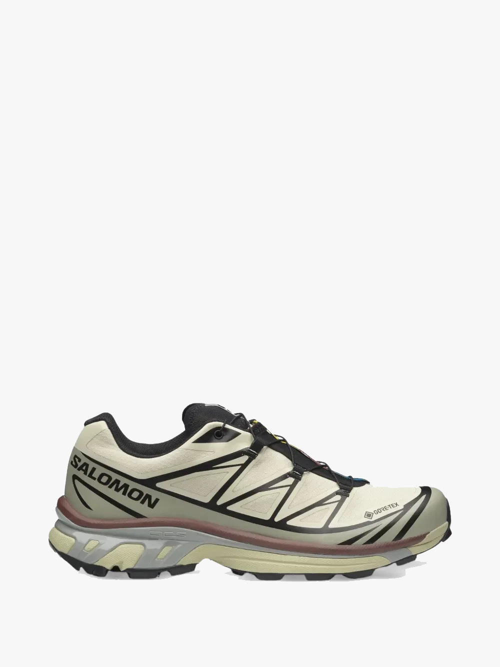 Green sneaker, side view
