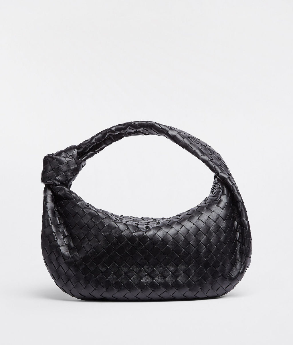 Bottega Veneta black woven mini BV Jodie bag Archives - STYLE DU