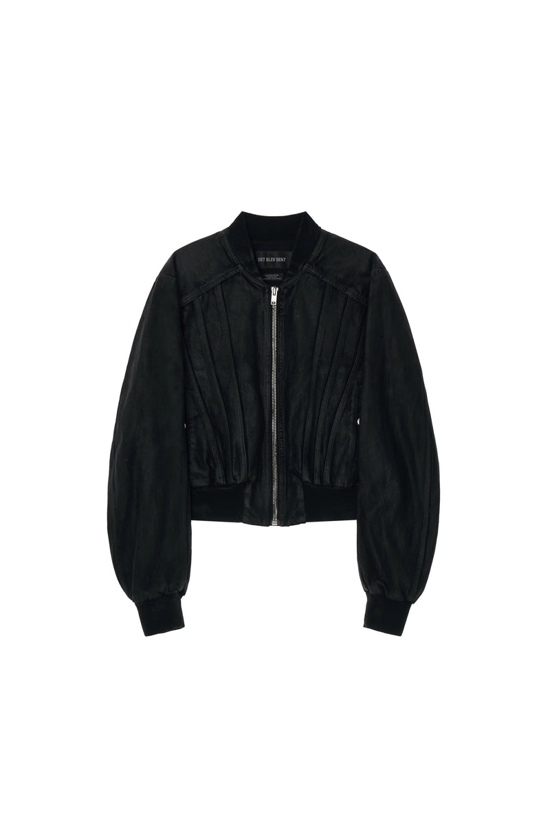 DET BLEV SENT - Men Waxed Locust Denim Jacket