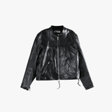 Black jacket, front view