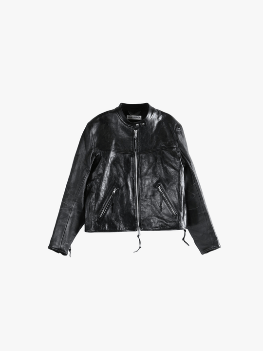 Black jacket, front view