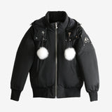 Black jacket, front view