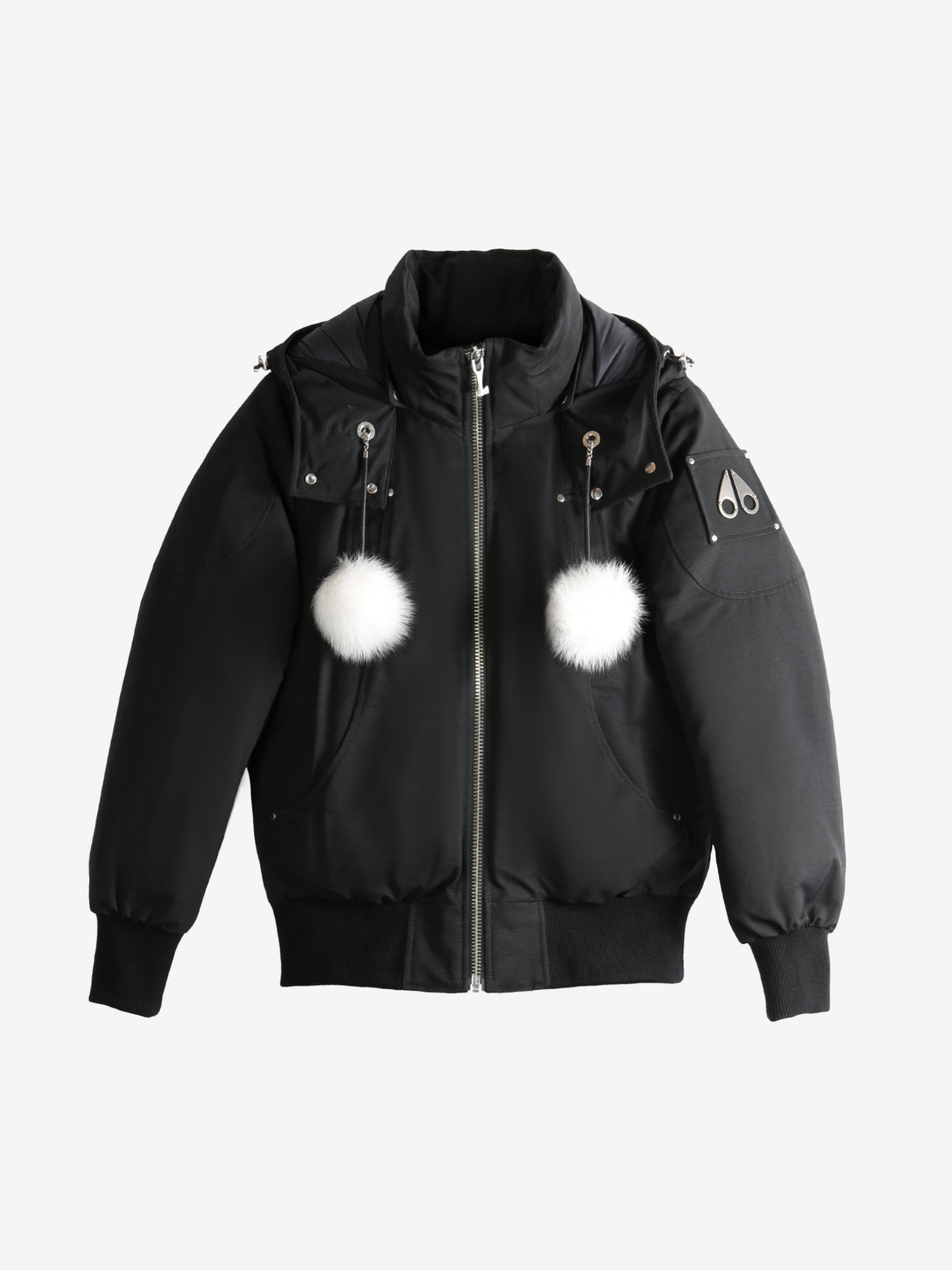 Black jacket, front view