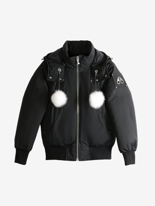 Black jacket, front view