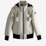 White bomber,front view