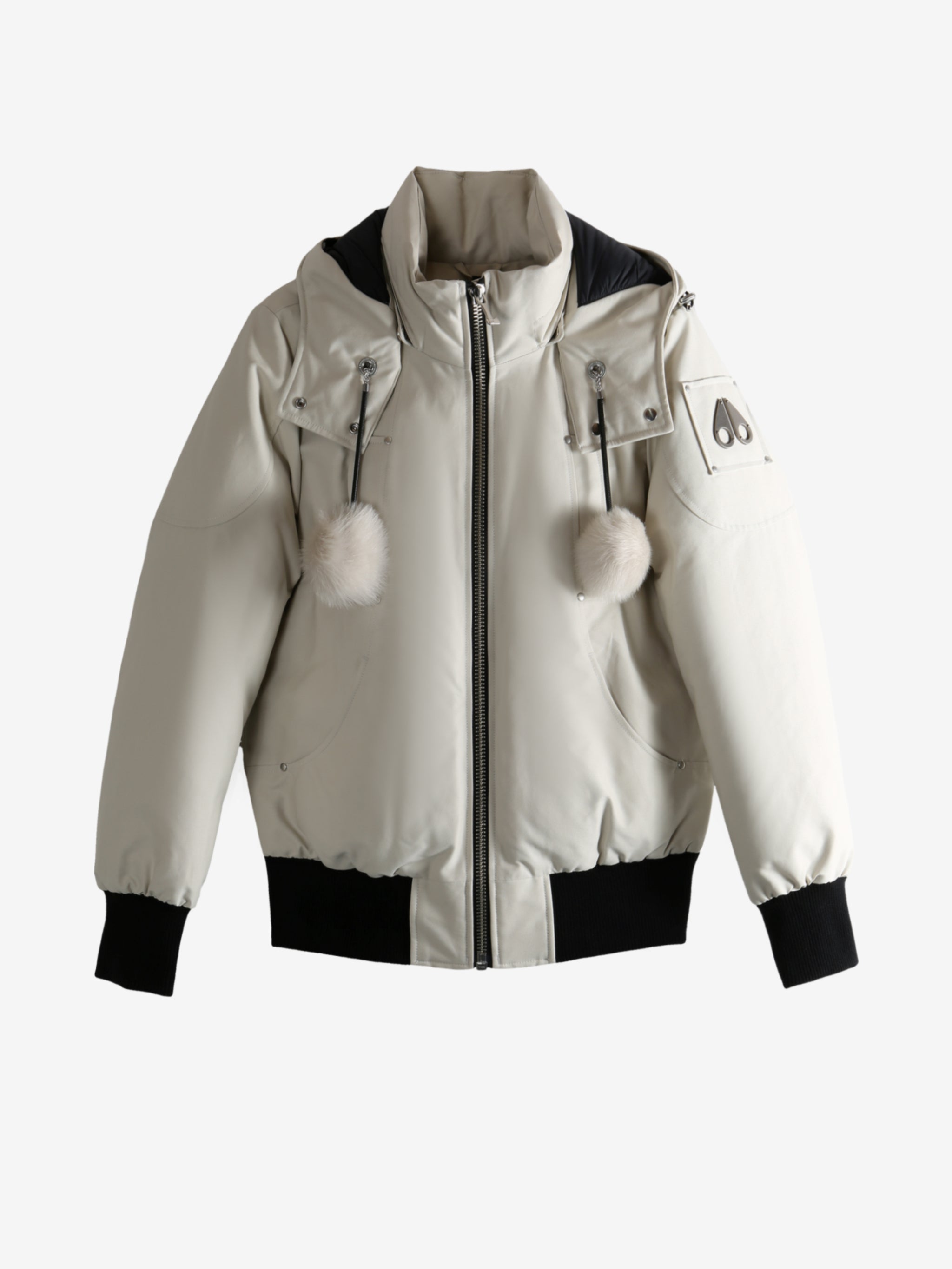 White bomber,front view