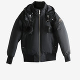 Black coat,front view