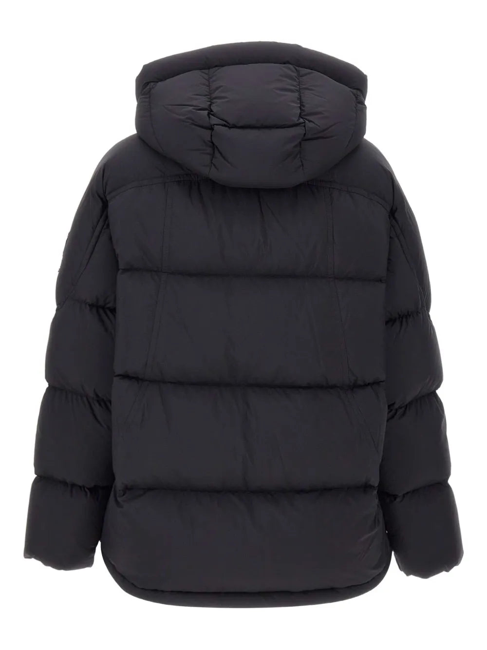 Black coat,back view