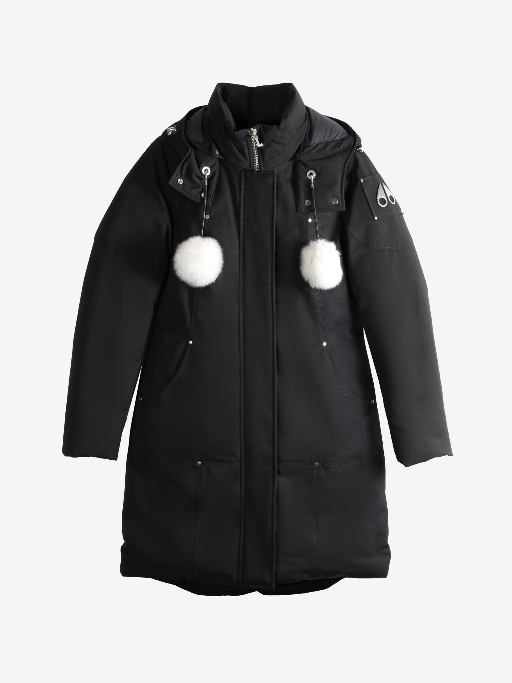 Black jacket, front view