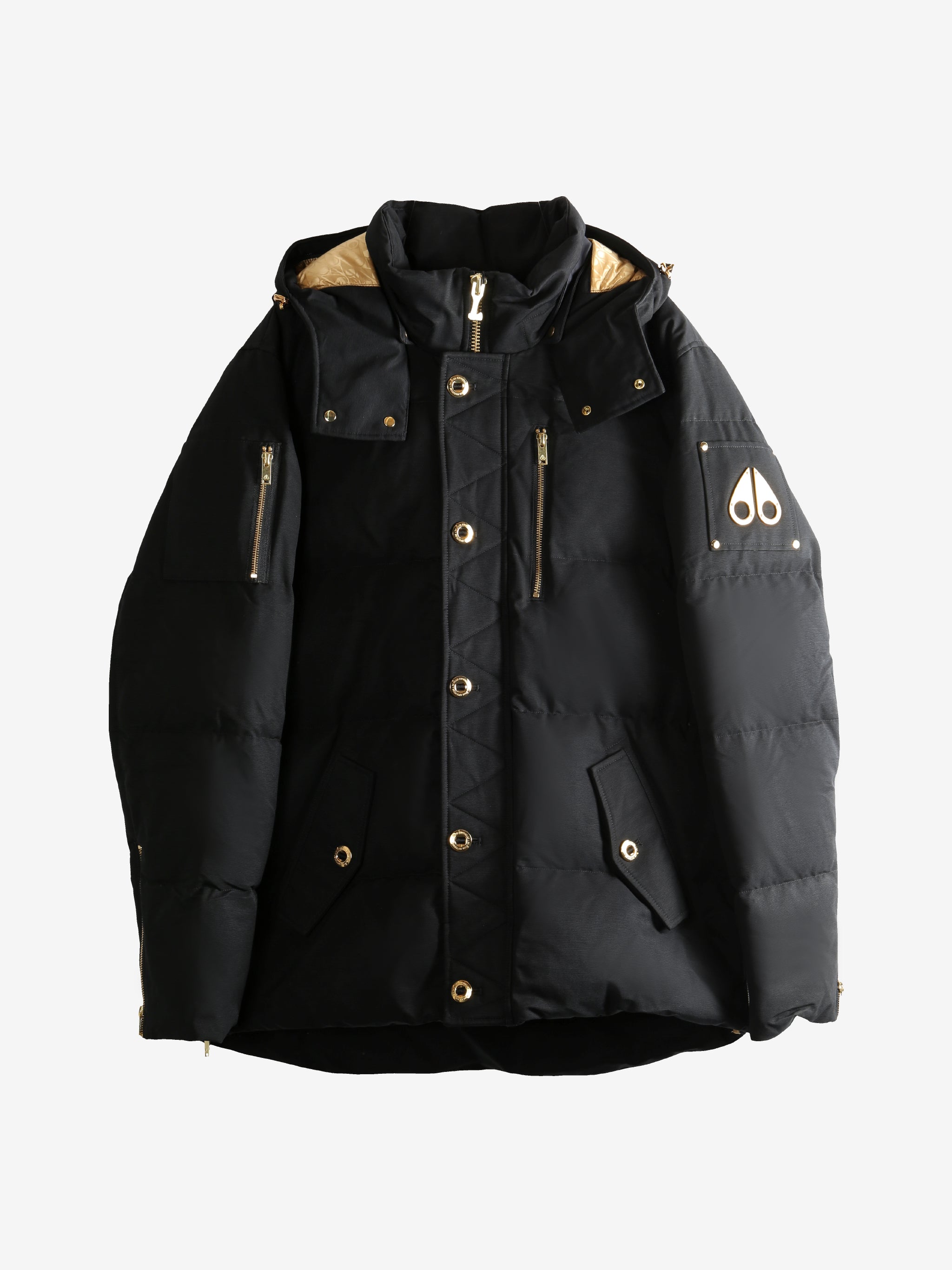 Black jacket, front view