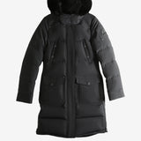 Black parka, front view