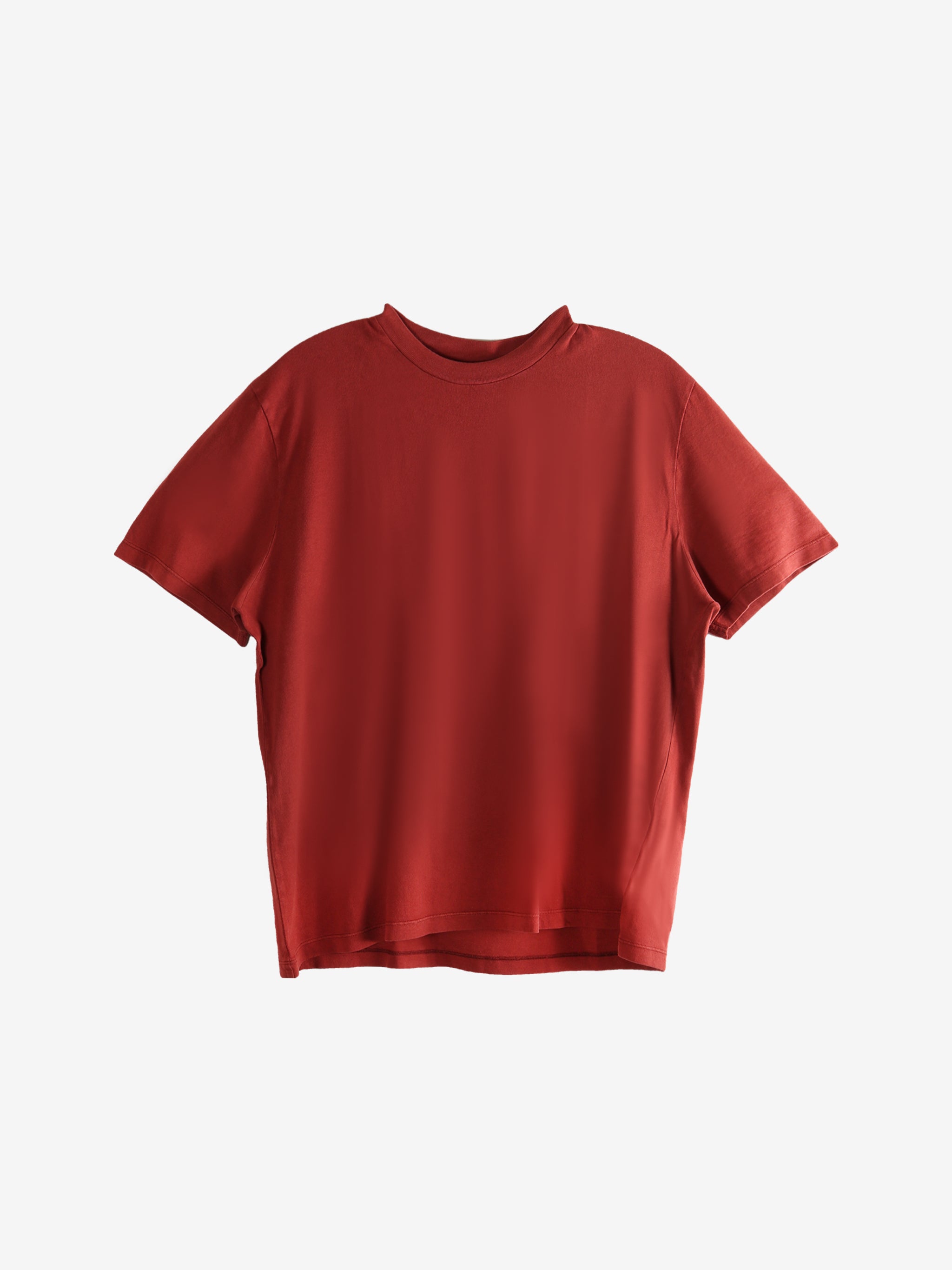 Red t-shirt, front view