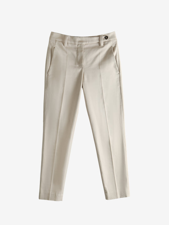 Tan pants, front view