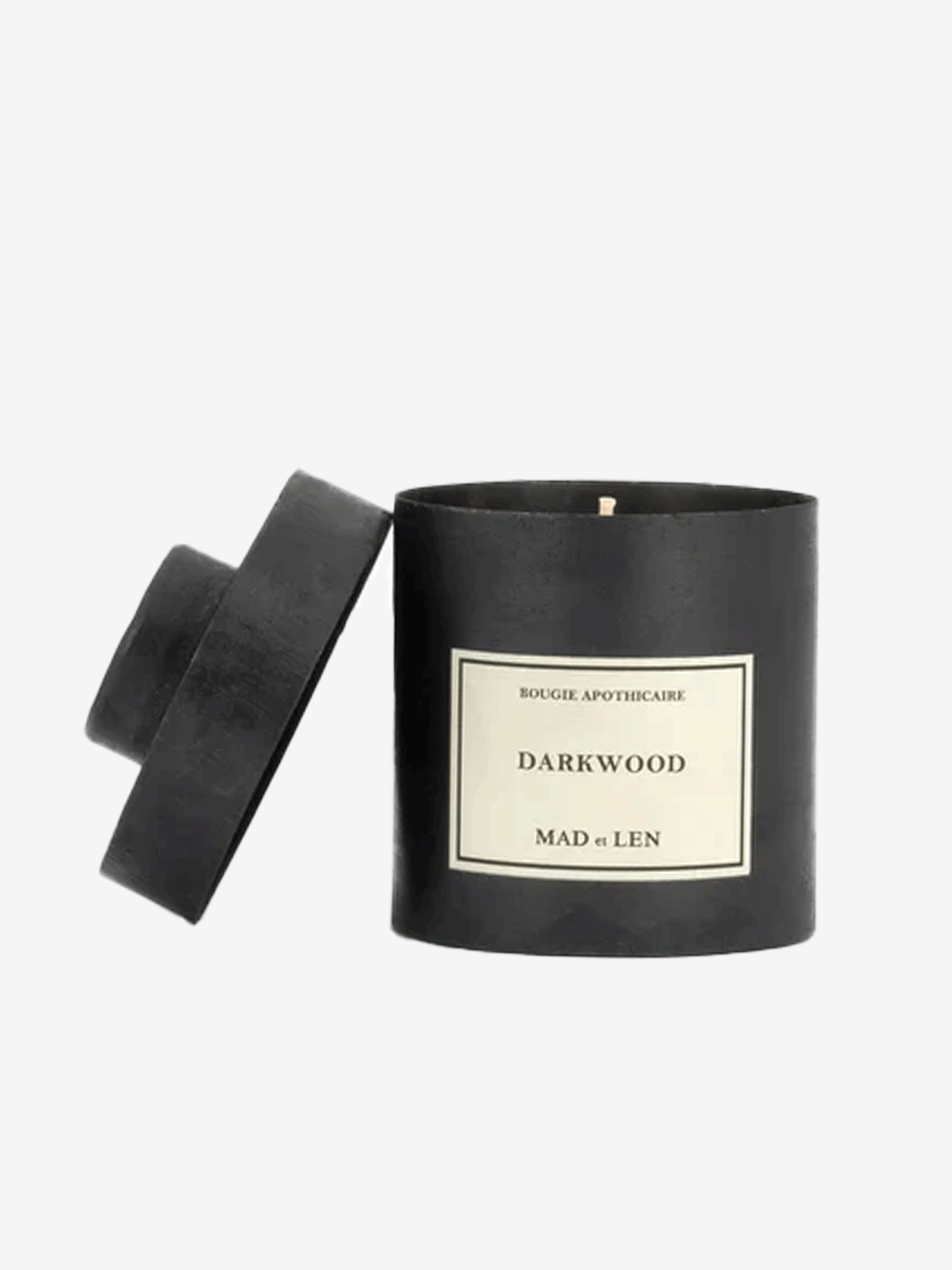 MAD ET LEN - Bougie Apothicaire Petite Darkwood Candle 300g