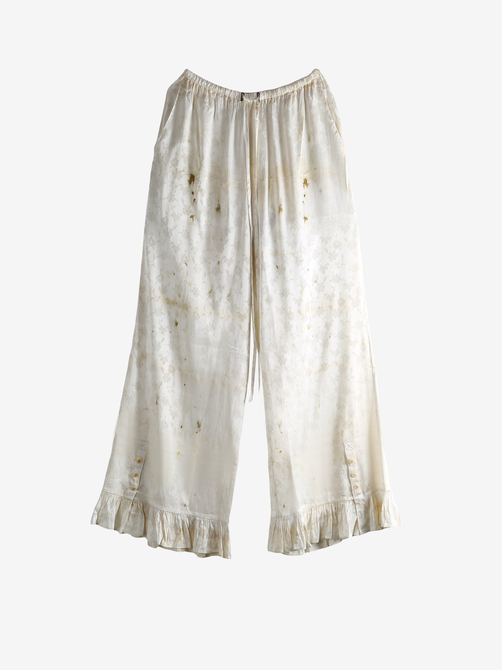 White pants, front view